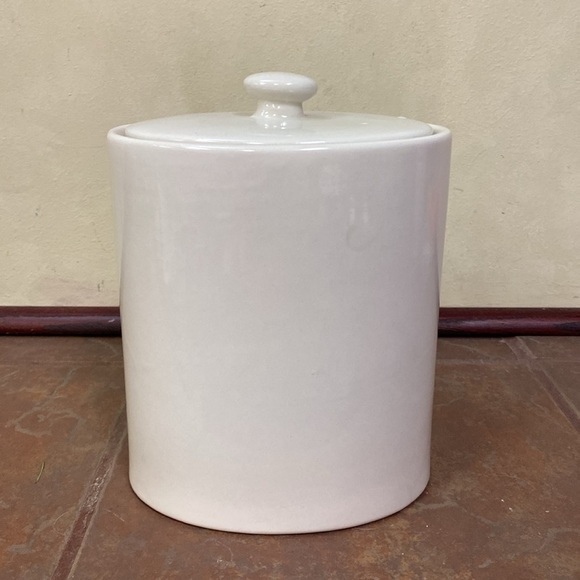 Vintage Bakers Best Flour Ceramic Cookie Jar Canister By Sheldon Brothers - Picture 2 of 5